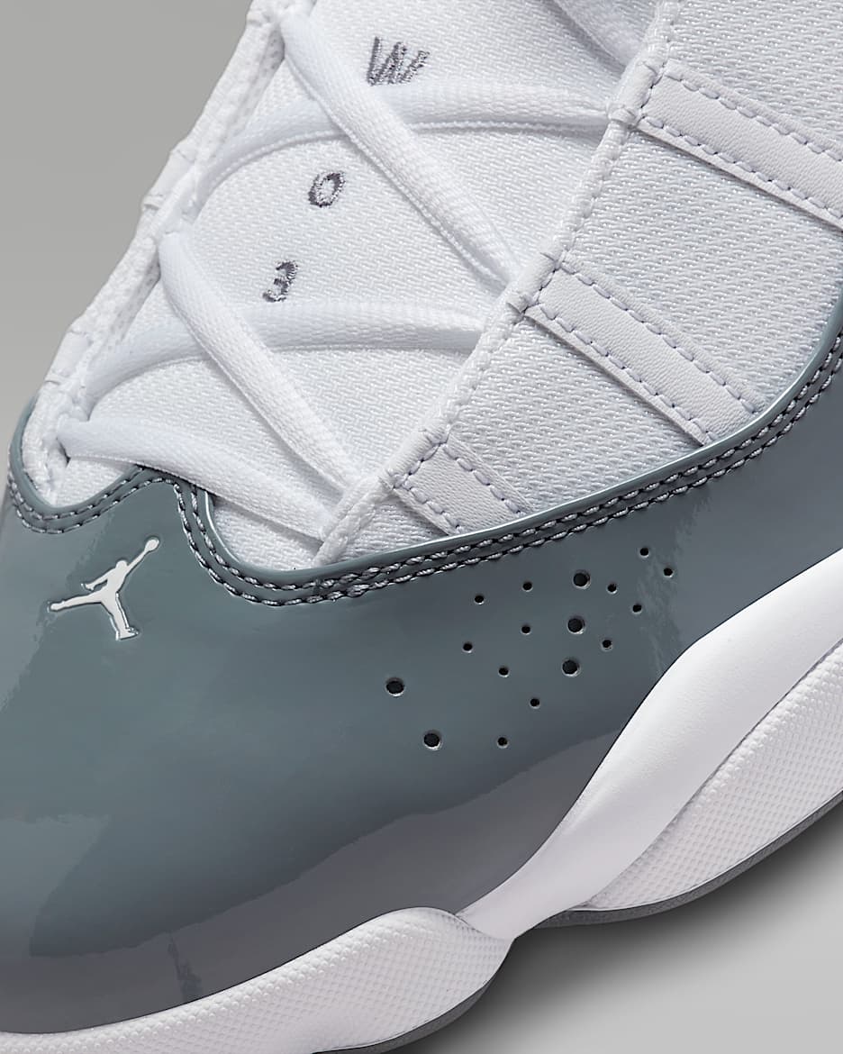 Air jordan 6 rings blue and white discount